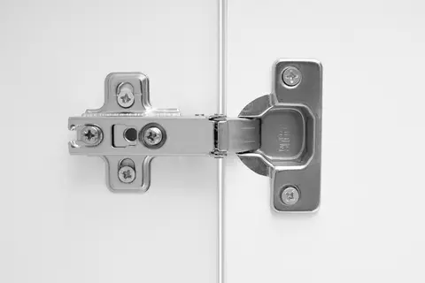 Шкаф 2-х створчатый ШК-03 Симпл белый