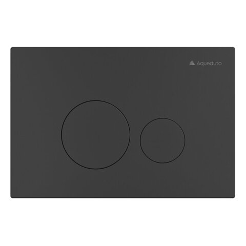 Aqueduto CIR0240 AQD CIRCULO Novo Панель смыва, черный матовый