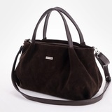 Сумка Саломея 334 эко-замша кофе