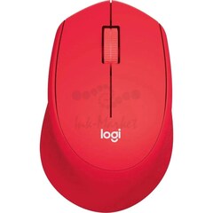 Беспроводная мышь Logitech M280, красный, 1000 dpi (910-004308)