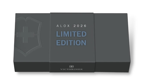Нож Victorinox Evoke Alox LE 2026, Glacial Blue (0.9415.L26)