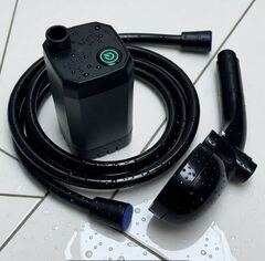 Душ летний портативный беспроводной аккумуляторный Hasvik BlackShower