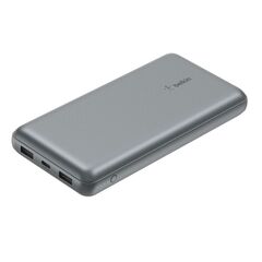 Внешний аккумулятор Belkin Power Bank 20000mAh 2*USB-A&USB-C 15W, серый космос
