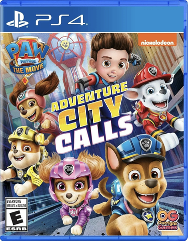 Paw Patrol The Movie: Adventure City Calls (Щенячий патруль) (диск для PS4, интерфейс и субтитры на русском языке)