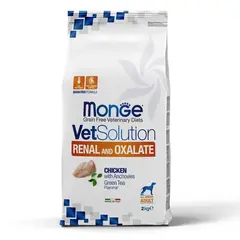 Корм для собак диетический Monge VetSolution Dog Renal and Oxalate Ренал и Оксалат при ХПН 2 кг