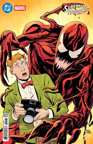 DC Marvel Superman Spider-Man #1 (Cover F) (Steve Lieber Jimmy Olsen & Carnage Cover) (ПРЕДЗАКАЗ!)