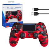 Джойстик беспроводной для PS4 PlayStation 4 (Хаки красный)