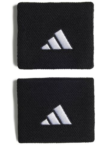 Теннисные напульсники Adidas Wristbands S (OSFM) - black/black/white