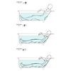 Salini CASCATA KIT 170x75 104313M Ванна встраиваемая S-Sense, матовый
