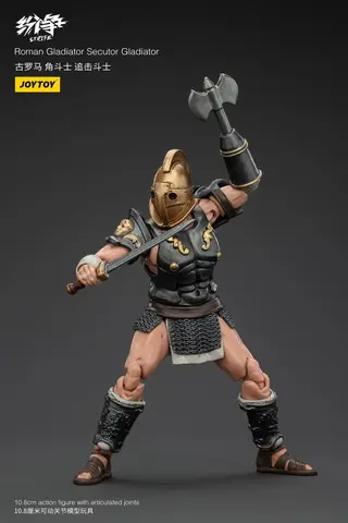 Фигурка Гладиатор Секутор масштаб 1/18 Roman Gladiator JoyToy