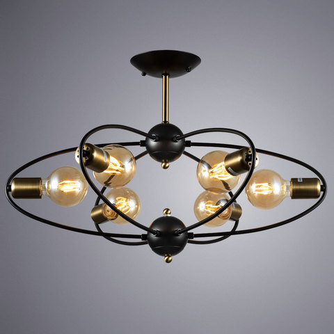 Люстра Arte Lamp Glasgow A1963PL-6BK