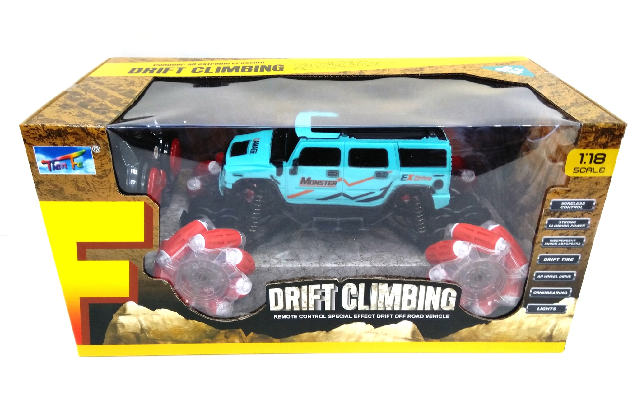 Машина внедорожник DRIFT CLIMBING на Р/У 1:18 2.4GHz