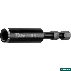 KRAFTOOL 60 мм, Магнитный адаптер для бит для ударных шуруповертов (26801-60)