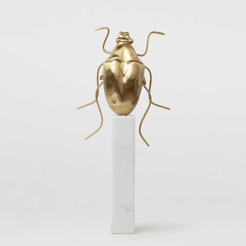 СТАТУЭТКА INSECTO ESCARABAJO DORADO