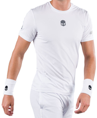Футболка теннисная Hydrogen Basic Tech Tee Man - white