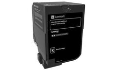 Картридж для принтеров Lexmark CX725de/CX725dhe/CS725de/CS720de черный (black). Ресурс 3000 стр (74C50KE)
