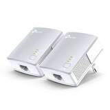 TP-Link TL-PA4010 KIT Комплект адаптеров Powerline AV600, TL-PA4010 (2 шт.), Powerline до 600 Мбит/с