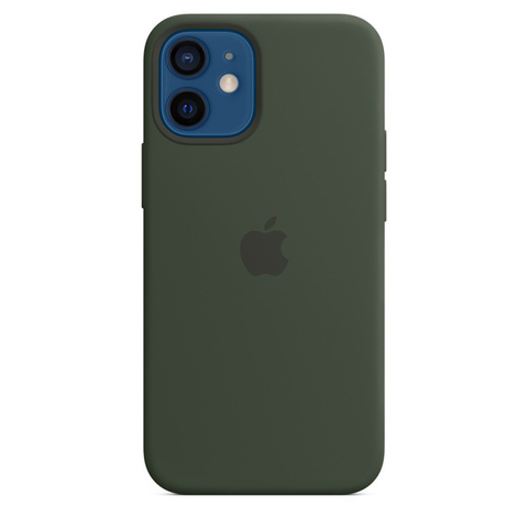 Чехол для IPhone 12 mini, Silicone Case with MagSafe,Cyprus Green (MHKR3ZM/A)