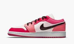 Air Jordan 1 Low GS "Pink Red"