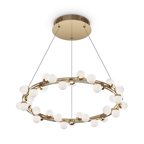 Подвесная светодиодная люстра Maytoni Tessara MOD081PL-L50G3K