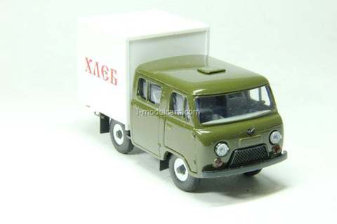 UAZ-39094 Farmer Van Bread delivery Agat Mossar Tantal 1:43
