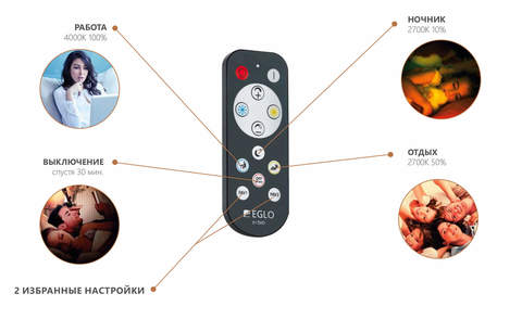 Пульт для управления системой умного света  Eglo REMOTE ACCESS 33199 2