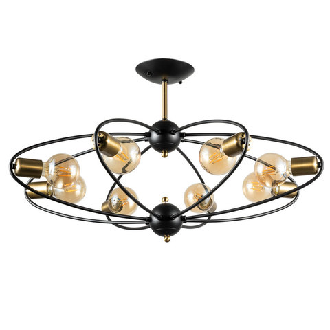Люстра Arte Lamp Glasgow A1963PL-8BK