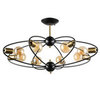 Люстра Arte Lamp Glasgow A1963PL-8BK