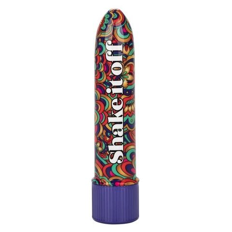 Мини-вибратор Shake It Off Powerful Mini Vibrator - 12,75 см. - California Exotic Novelties Naughty Bits SE-4410-08-3