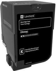Тонер-картридж для принтеров Lexmark CS720, CS725 черный (black). Ресурс 20000 стр (74C5HK0)