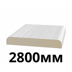 Наличник прибивной 70х10х2800мм экошпон Ясень серебристый