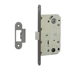 Межкомнатный механизм под фиксатор Vettore WC 410 B-S KEVLAR GR (Графит)