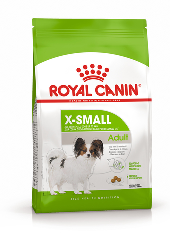 Royal Canin X-Small Adult сухой корм для собак миниатюрных размеров 500 г