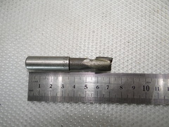 Фреза шпоночная твердосплавная ц/х 12,5х15х70 z=2  с напайными пластинами Т5К10