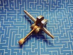 Коленвал UNITED PARTS для Husqvarna 137/142  5039208-01 (HR-H015)