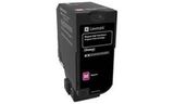 Тонер-картридж для принтеров Lexmark CS725 пурпурный (magenta). Ресурс 12000 стр (74C5HM0)