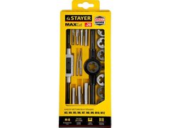 STAYER MaXCut, 20 предмета, легированная сталь, набор метчиков и плашек (28012-H20)