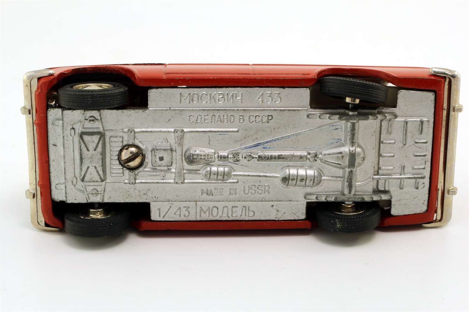 Miniature Moskvich 433 - A5 - 1/43 - URSS 1976 - Rare - Occasion