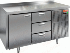 Охлаждаемые столы HICOLD SN 13/TN c дверями и ящиками