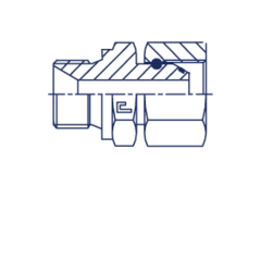 Соединение PFN BSP 2" BSP 2" CAST