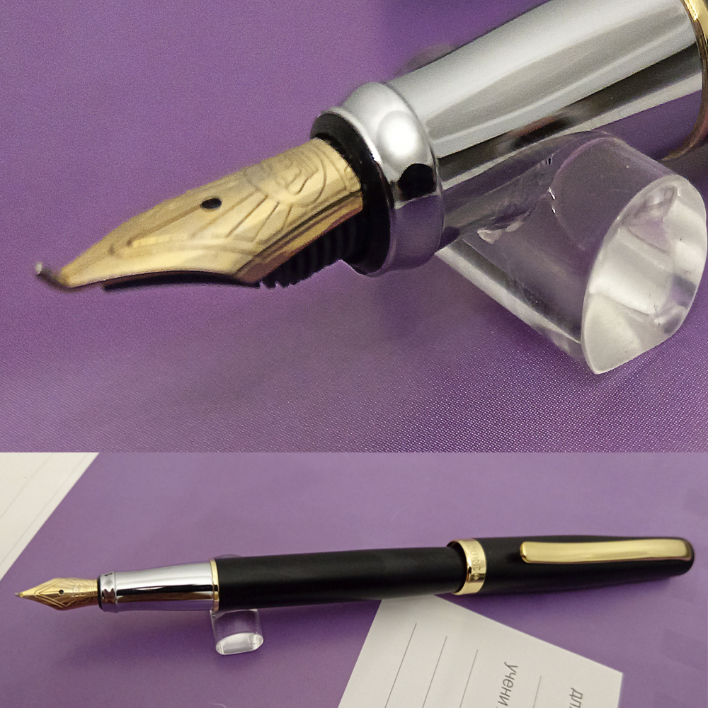 Перьевая ручка Duke 209, Китай. Перо изогнутое Fude (0.2-2 мм), заправка поршень. New! Sale 1800!