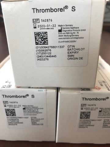 10446442/OUHP29 Тромборель S, 10х4 мл.-Thromborel S - Siemens Healthcare Diagnostics Products GmbH, Германия