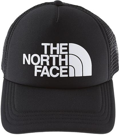 Картинка кепка The North Face Logo Trucker Black - 3