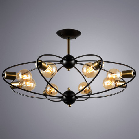 Люстра Arte Lamp Glasgow A1963PL-8BK