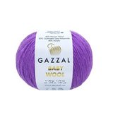 Пряжа Gazzal Baby Wool 815 фиолетовый