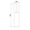 Timo 13161/17 Щетка для туалета напольная Timo Saona 13161/17 золото матовое                        Материал: латунь, стекло матовое                                Цвет: золото матовое, стекло матовое