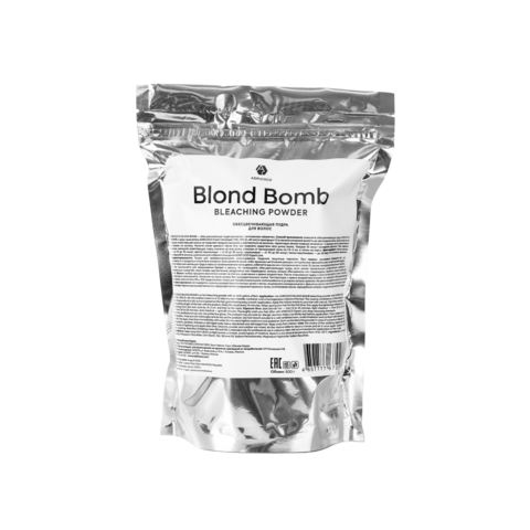 Обесцвечивающая пудра для волос ADRICOCO Blond Bomb, 500 гр