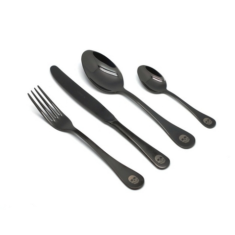 Набор столовых приборов на 6 персон 24 предмета Herdmar Rocco Black 6