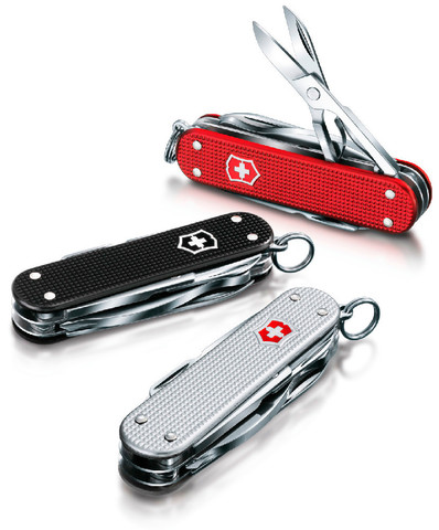 Нож Victorinox MiniChamp 58 мм алюминий серебристый (0.6381.26)