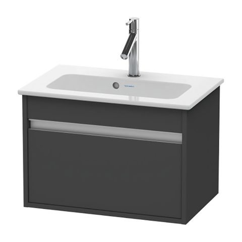 Duravit Ketho База под раковину  410x600x385, 1 выдв. ящик, цвет Графит  матовый KT642204949